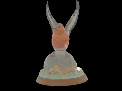 Sparrow Ornament 3D model