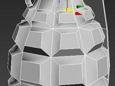 Simple Grenade Low-poly 3D model