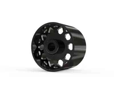 REAR KG1 KD006-B-2 DUALLY WHEEL 3D MODEL 3D model