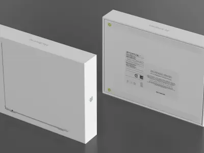 Apple MacBook Air Packaging Box 3D model