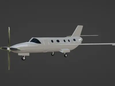 PRIVATE JET 3D model