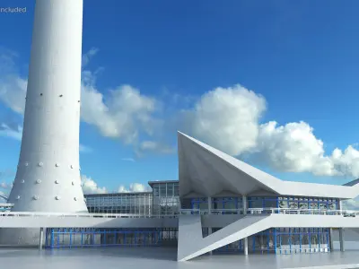 Television Tower Berliner Fernsehturm 3D model