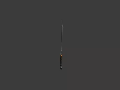 Tactical Knife  3D Weapon Model 3D model