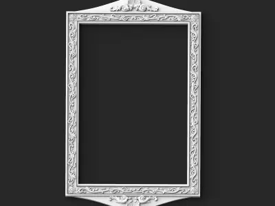 Frame 4 ornate 3D print model