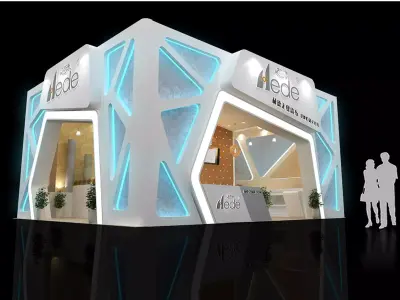 Exhibition - Area - 9X8-3DMAX2009-0110 3D model