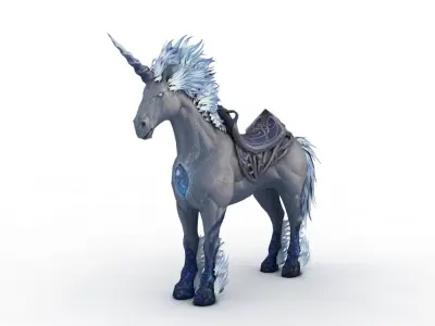Unicorn ice 3D model