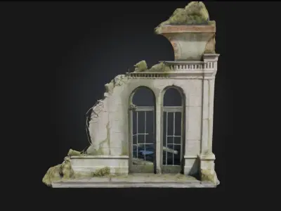 Ruins of Time  Echoes of Eternitys Decay 3D model