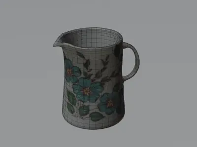 Flower jug 3D model