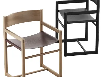 323 Resident Passenger Chair by Simon James 2 color options 3D model