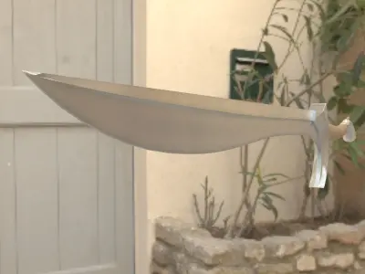 Thorin Oakenshield sword 3D model