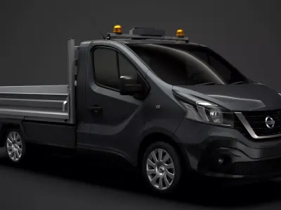 Nissan NV300 Tipper 2020 3D model