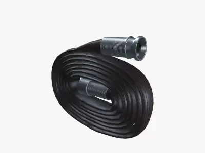 Fire Hose Pipe 3D model