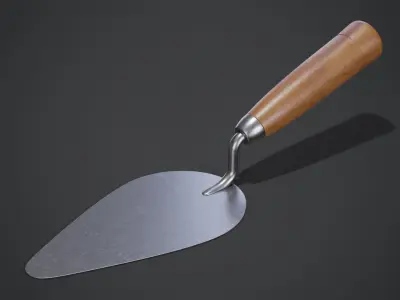 Brick Trowel 3D model purchase