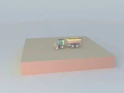harvester (sketchyphysics) Free 3D model