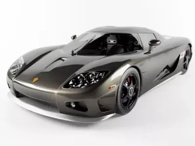 Koenigsegg CCX - Ultra-High Fidelity Hypercar 3D model