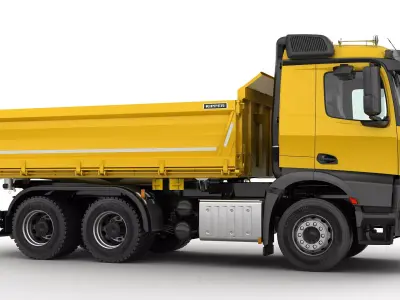 Dump Truck 6X4 3D model