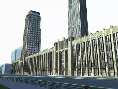 Office Building 3D model 139