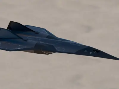 Lockheed Martin SR-72 3D model