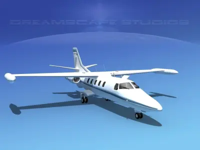 Dreamscape AT-48 Jet Executive V02 3D model