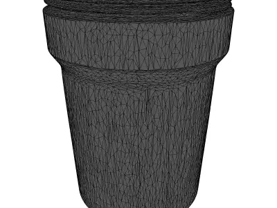 Transparent Green Filter Vessel 3D model