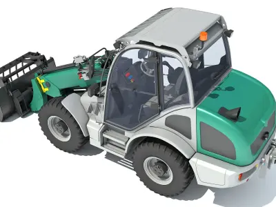 Wheel Loader 3D model