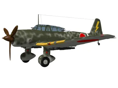 Ki51 Sonia 3D model