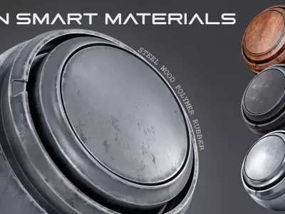 gun smart materials 3D model