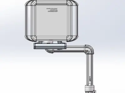 support arm system box controller control box Button box 3D model