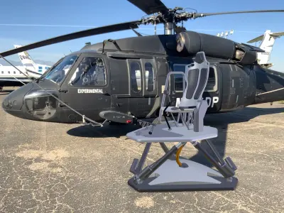 Flight simulator 3D print model