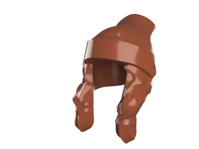 Custom3Dprint Minifigure Accessory - Minifigure Hair S2 - 127 3D print model
