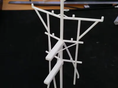 Mast Fairmount Summit 3D print model