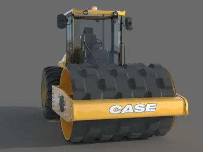 Case roller machine 3D model