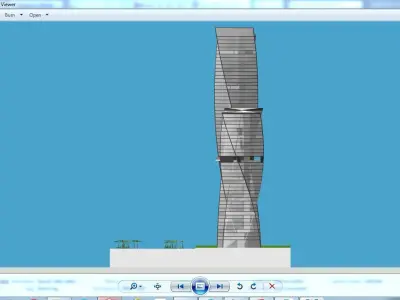 Sketchup Tower A11 Free 3D model