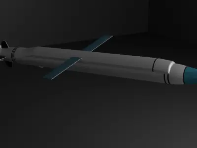 Missile cruise missile 3D print model