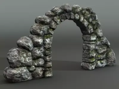 Stone Arch 3D model