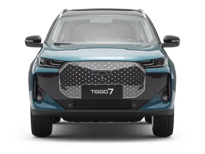 2026 Chery Tiggo 7 Hybrid with Interior 3D model