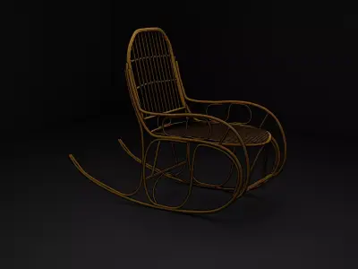rocking chair 3D model order