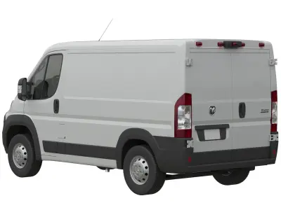 2024 Ram ProMaster CARGO VAN LOW ROOF 118 WB 3D model
