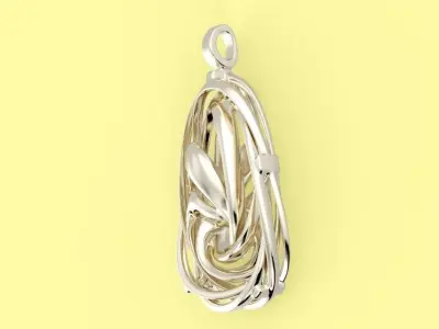 Wavy Necklace 3D print model