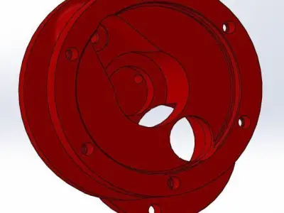 Generator Drive Housing Free 3D model