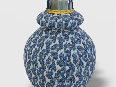 Old Perfume Fragrance 3D model