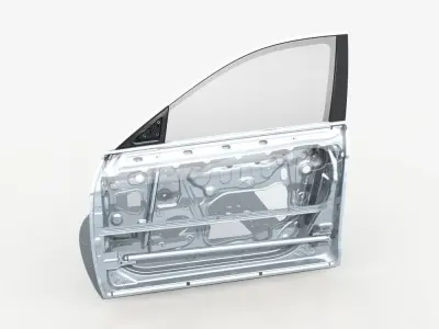  Car Door Structure 01 3D model