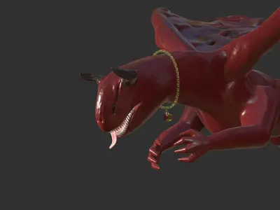 Red demon  3D model