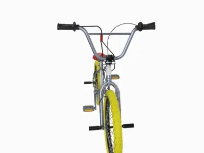 BMX Bike Low-poly 3D model order