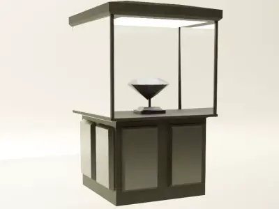 Museum showcase Free 3D model