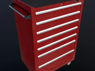 Realistic boxes pack Low-poly 3D model