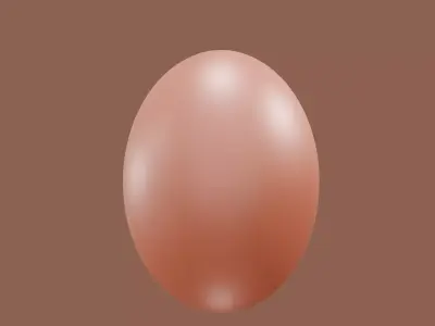 Egg 3d model 3D model purchase