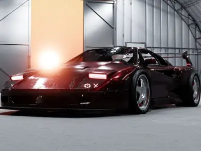 Ferrari  F40 Free 3D model