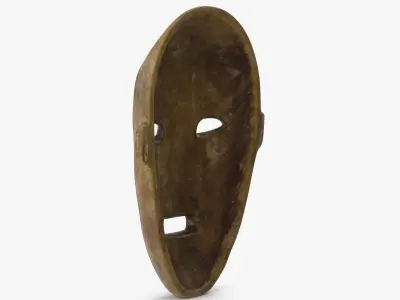  African Congo Mask 4 