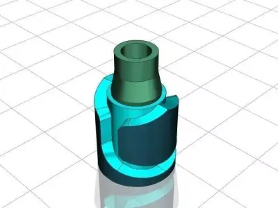 Concept model bottle Free 3D model